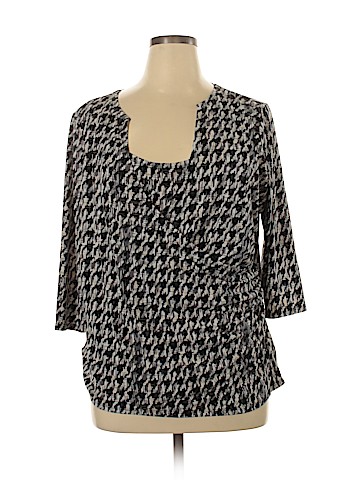 Worthington 3/4 Sleeve Top (view 1)