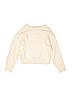 Gymboree Solid White Pullover Sweater Size 5 - 6 - photo 2