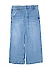 Zara Kids 100% Cotton Solid Blue Jeans Size 13 - 14 - photo 1