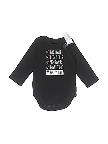 The Children's Place Long Sleeve Onesie (view 1)