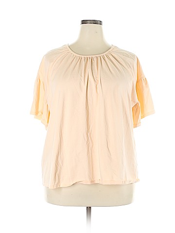 ELOQUII Short Sleeve Top (view 1)