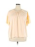 ELOQUII 100% Rayon Pink Short Sleeve Top Size 22 - 24 Plus - photo 1