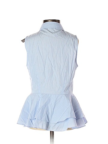 Romeo & Juliet Couture Sleeveless Button-Down Shirt (view 2)