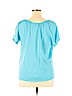 St. John's Bay Blue Short Sleeve Blouse Size XL - photo 2