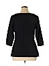 Studio Works Black Long Sleeve Top Size 1X - photo 2