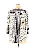 Lucky Brand Ivory 3/4 Sleeve Button-Down Shirt Size 1X - photo 2