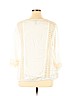 INC International Concepts 100% Linen White 3/4 Sleeve Blouse Size 16 - photo 2
