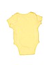 Old Navy 100% Cotton Graphic Yellow Short Sleeve Onesie Size 0-3 mo - photo 2