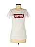 Levi's 100% Cotton White Short Sleeve T-Shirt Size M - photo 1
