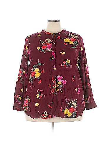 Old Navy Long Sleeve Blouse (view 1)