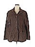 Covington 100% Cotton Brown Jacket Size 22 - photo 1