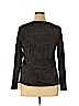 Charter Club Black Long Sleeve Top Size 1X - photo 2