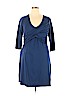 Ascend Blue Casual Dress Size XL - photo 1