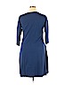 Ascend Blue Casual Dress Size XL - photo 2