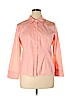 Merona Pink Long Sleeve Button-Down Shirt Size XL - photo 1