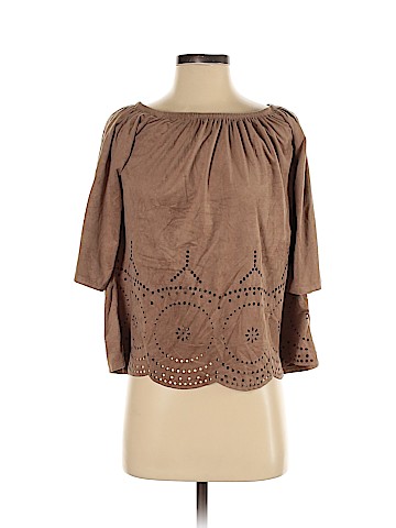 Charlotte Russe 3/4 Sleeve Top (view 1)