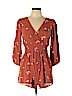 American Eagle Outfitters 100% Viscose Orange Romper Size L - photo 1