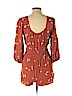 American Eagle Outfitters 100% Viscose Orange Romper Size L - photo 2