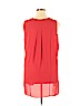 Adrienne Vittadini 100% Polyester Red Sleeveless Blouse Size XL - photo 2