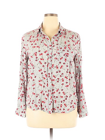 Velvet Heart Long Sleeve Button-Down Shirt (view 1)