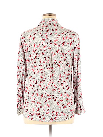 Velvet Heart Long Sleeve Button-Down Shirt (view 2)