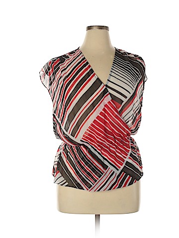 Chaps Short Sleeve Blouse (view 1)