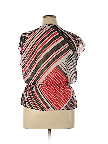 Chaps Short Sleeve Blouse (view 2)