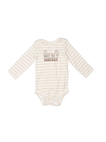 Just One Year by Carter's Long Sleeve Onesie (view 1)