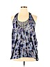 Tin Haul 100% Cotton Blue Sleeveless Top Size XL - photo 1