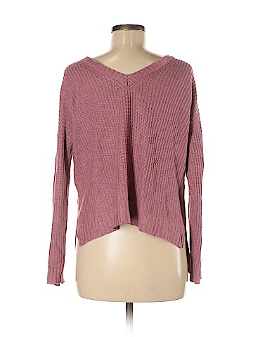 Pink Rose Pullover Sweater (view 2)