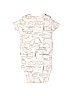 Carter's 100% Cotton White Short Sleeve Onesie Size Newborn - photo 2