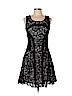Diane von Furstenberg Black Cocktail Dress Size 8 - photo 1