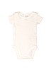 Just One You Made by Carters 100% Cotton White Short Sleeve Onesie 0-3 MO / 3 MO - photo 1