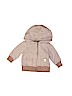 Carter's 100% Cotton Brown Zip Up Hoodie Size Newborn - photo 1