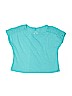 Justice Blue Short Sleeve Top Size 14 - 16 - photo 1