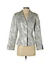 Carmen Marc Valvo Silver Blazer Size 4 - photo 1