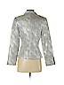 Carmen Marc Valvo Silver Blazer Size 4 - photo 2