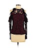 Alexis Burgundy Long Sleeve Blouse Size XS - photo 1