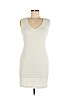 Jump Apparel White Casual Dress Size 7 - 8 - photo 1