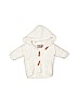 Old Navy 100% Cotton White Coat Size 0-3 mo - photo 1