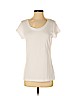 Cynthia Rowley White Short Sleeve T-Shirt Size L - photo 1