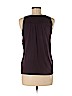 Ann Taylor LOFT Purple Sleeveless Blouse Size M (petite) - photo 2