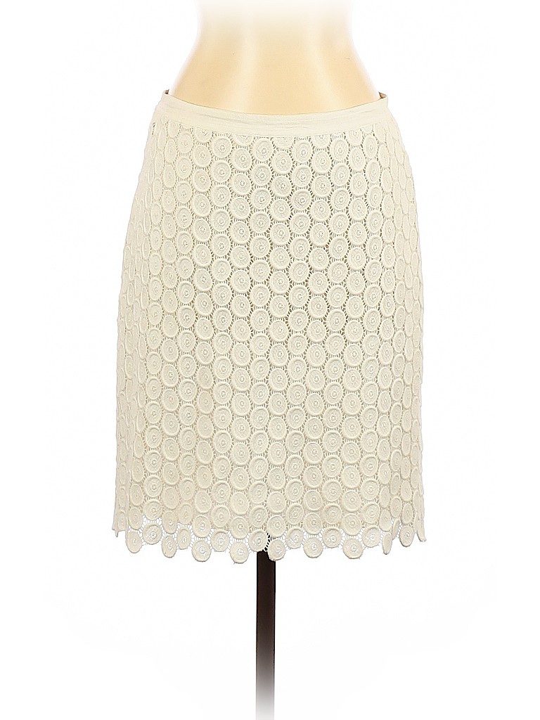 Yoana by Yoana Baraschi Ivory Casual Skirt Size 2 - photo 1