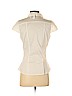 H&M White Short Sleeve Button-Down Shirt Size 8 - photo 2