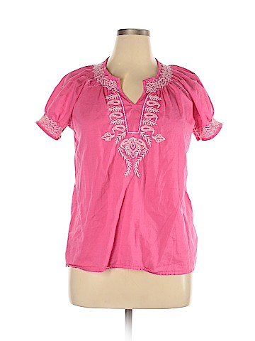 SONOMA life + style Short Sleeve Blouse (view 1)