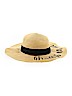 Unbranded 100% Paper Solid Tan Sun Hat One size - photo 1