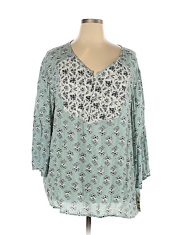 Style&Co Long Sleeve Blouse (view 1)