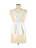 Elodie White Sleeveless Blouse Size M - photo 2