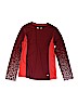 Xersion 100% Polyester Print Burgundy Active T-Shirt Size L(14 - 16) - photo 1