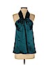 Amanda Uprichard 100% Polyester Teal Sleeveless Blouse Size XS - photo 1